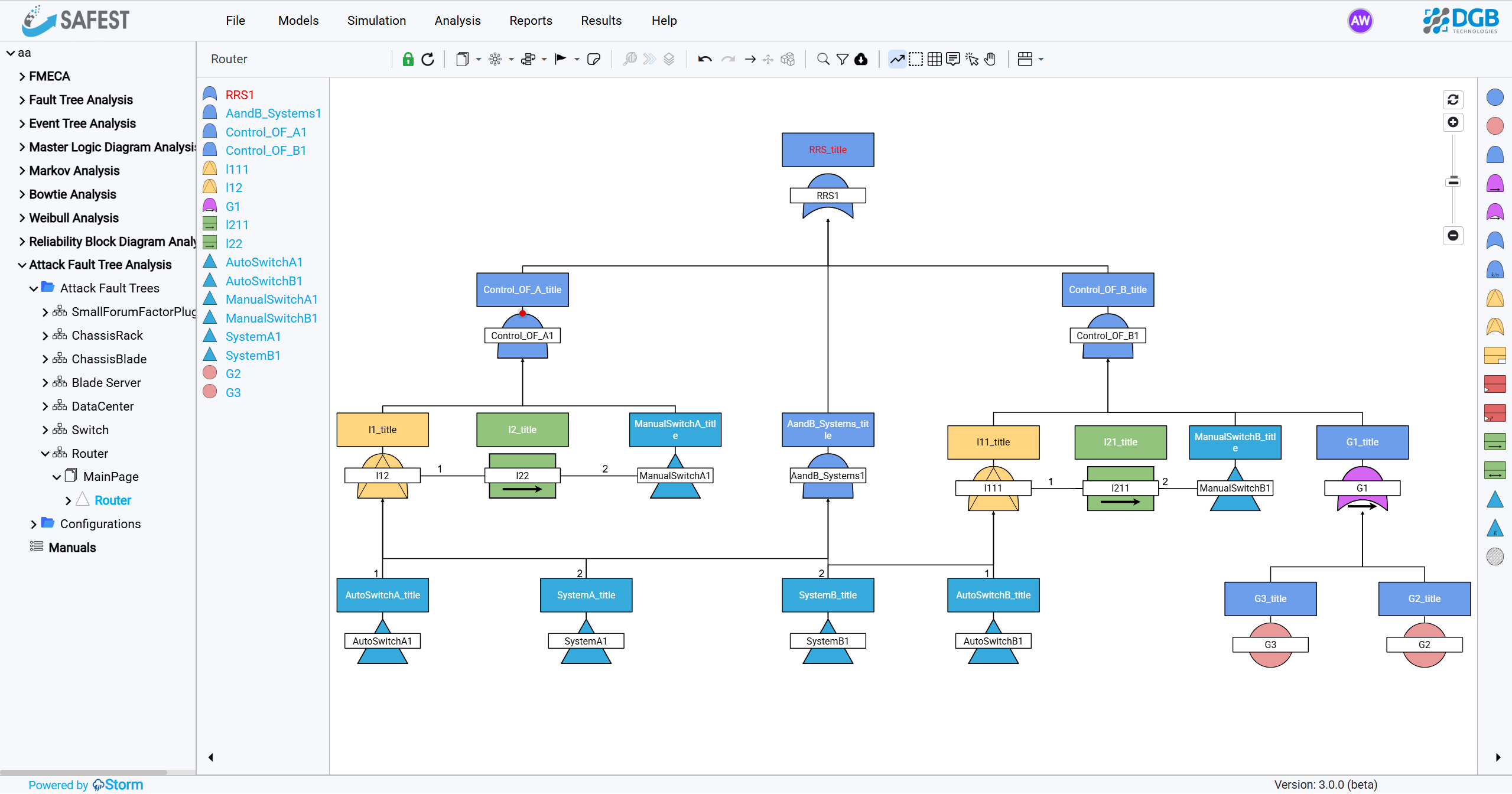 Structure knowledge example
