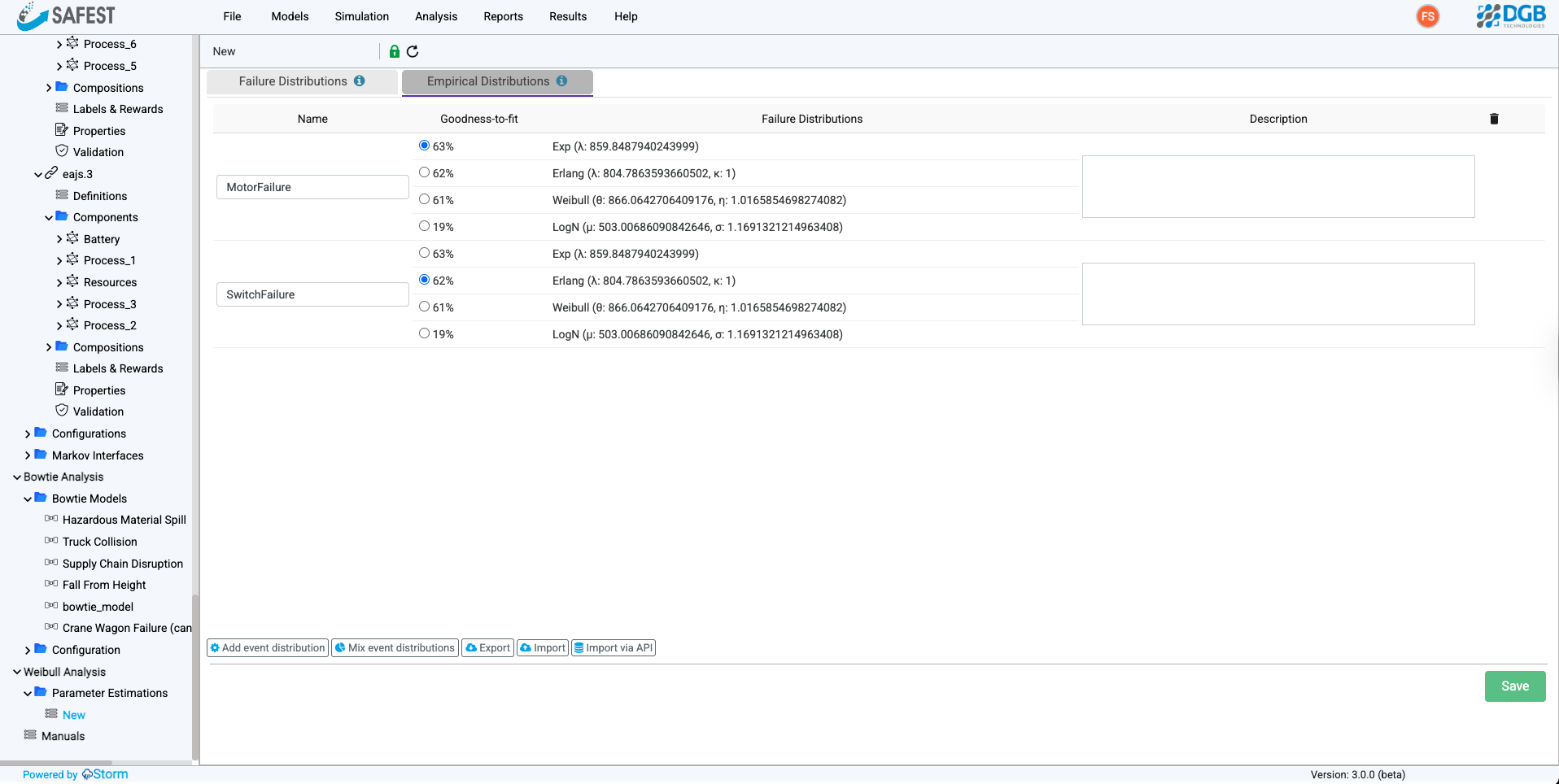 Structure knowledge example